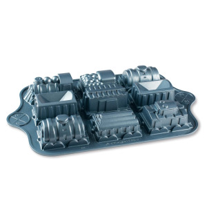 Moule à Gâteaux Petit Train (x9) Pro Cast Nordic Ware Moule à Gâteaux Petit Train (x9) Pro Cast Nordic Ware