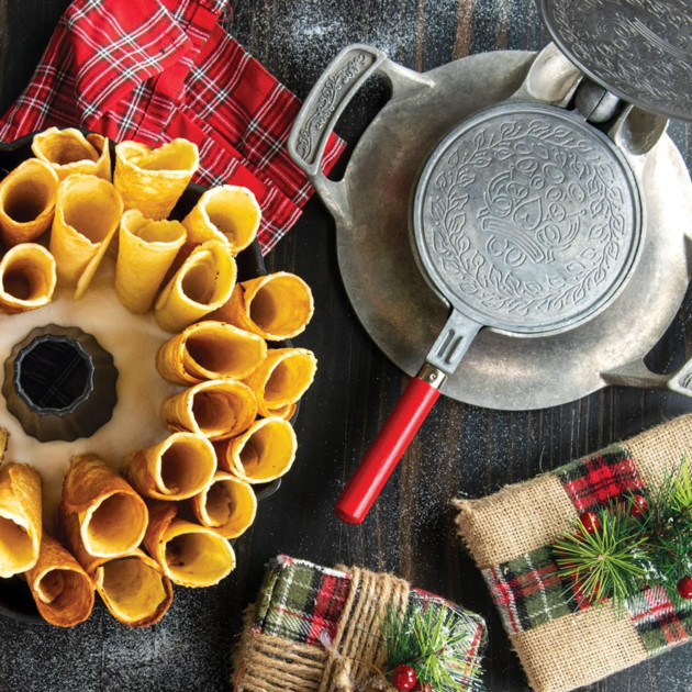 Gaufrier et Cornet pour faire des Cônes Gaufrier et Cornet pour faire des Cônes