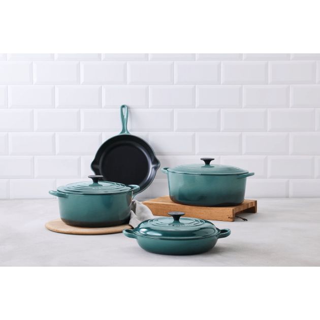 Cocotte ovale émaillée couleur Océan Le Creuset Cocotte ovale émaillée couleur Océan Le Creuset
