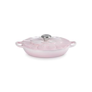 Faitout Fonte Émaillée Pétales Shell Pink 26 cm Le Creuset Faitout Fonte Émaillée Pétales Shell Pink 26 cm Le Creuset