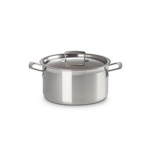 Faitout Inox 24 cm avec Couvercle Le Creuset Faitout Inox 24 cm avec Couvercle Le Creuset