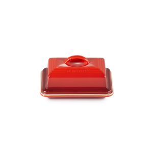 Beurrier Céramique avec Couvercle Cerise Le Creuset Beurrier Céramique avec Couvercle Cerise Le Creuset