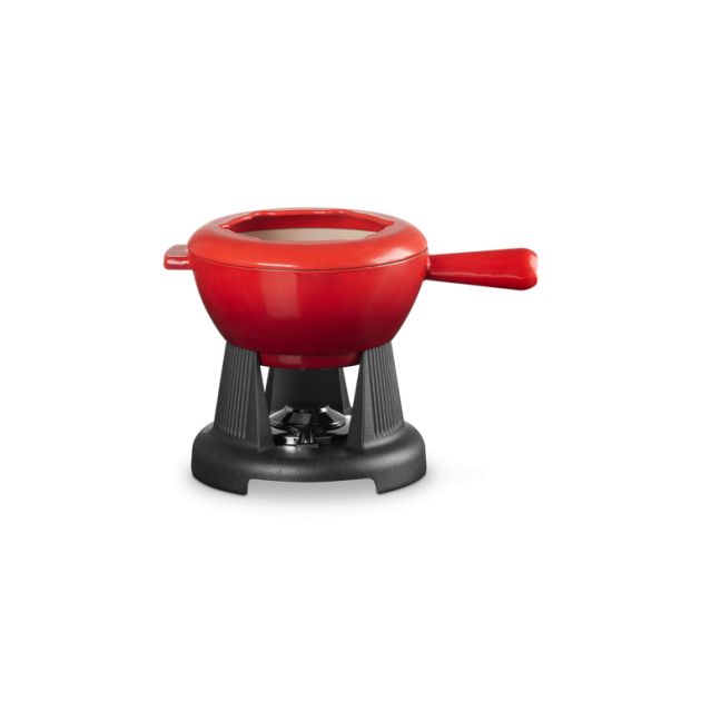 Ensemble pour fondue Le Creuset - Coloris Cerise Ensemble pour fondue Le Creuset - Coloris Cerise