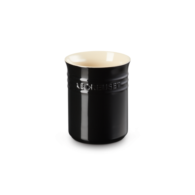 Pot à ustensiles Noir Onyx (noir) 1 L Le Creuset
