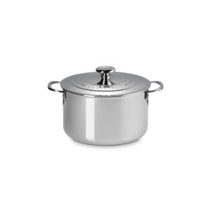 Cocotte Inox Haute avec Couvercle 24 cm Le Creuset Cocotte Inox Haute avec Couvercle 24 cm Le Creuset