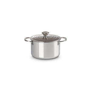 Cocotte Inox Haute avec Couvercle 18 cm Le Creuset Cocotte Inox Haute avec Couvercle 18 cm Le Creuset