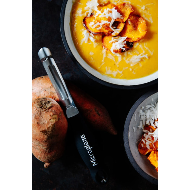 Microplane Éplucheur à légumes Lame pivotante Microplane Éplucheur à légumes Lame pivotante