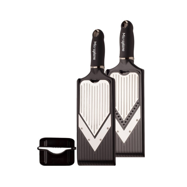 Mandoline Professionnelle Inox Lame Double simple et julienne Mandoline Professionnelle Inox Lame Double simple et julienne