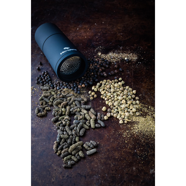 Moulin à graines noir Microplane râpe à épices