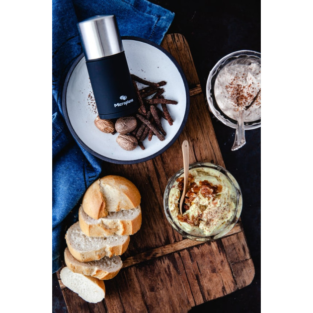 Moulin à poivre Inox Microplane