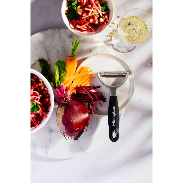 Microplane Économe Professionnel à Julienne de légumes 