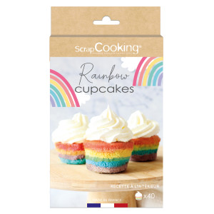 Kit Cupcakes Arc-en-ciel Scrapcooking Kit Cupcakes Arc-en-ciel Scrapcooking