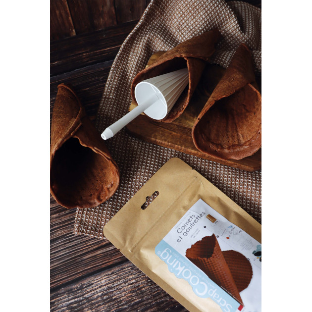 Préparation pour Gaufres au Chocolat