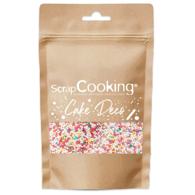 Mini-Billes en Sucre Multicolores 80 g Scrapcooking