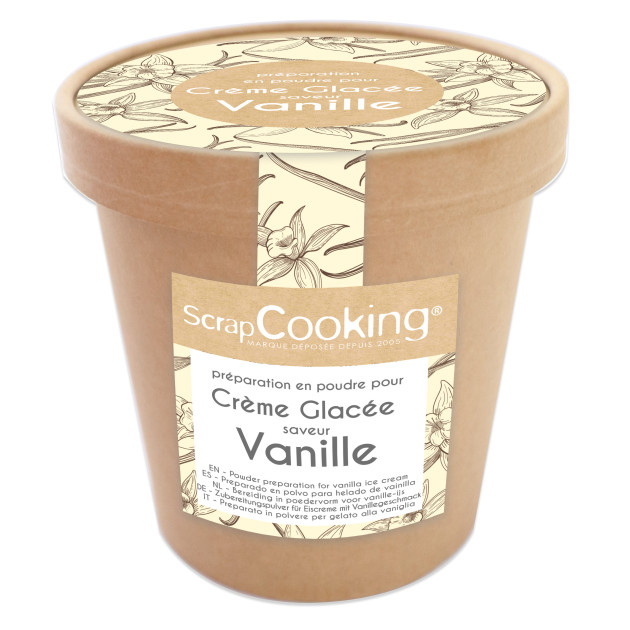 Pot de Préparation pour Glace Vanille 145 g Scrapcooking
