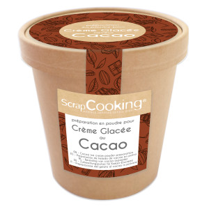 Pot de Préparation pour Glace Chocolat 185 g Scrapcooking Pot de Préparation pour Glace Chocolat 185 g Scrapcooking