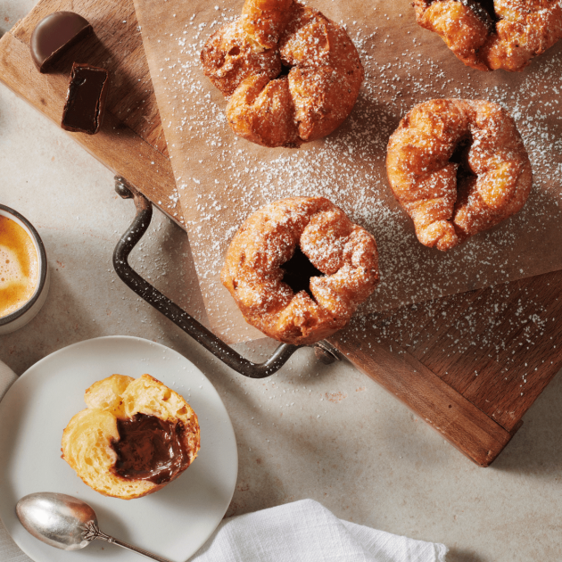 Douceurs réalisées avec du Chocolat de Couverture Noir Valrhona