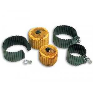 Moule Pâté en Croûte 6,5 cm x H 5 cm Anti-adhésif Matfer