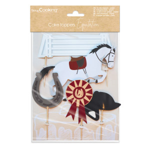 Cake Topper Équitation Scrapcooking Cake Topper Équitation Scrapcooking