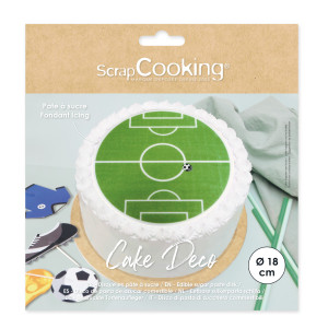 Disque Pâte à Sucre Foot Ø 18 cm Scrapcooking Disque Pâte à Sucre Foot Ø 18 cm Scrapcooking