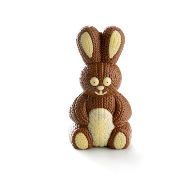 Moule à Chocolat Lapin Tricot 15 cm Barry