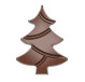 Moule Tablette Chocolat Sapin 9,7 cm (x4) Chocolate World