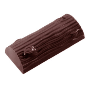 FIN DE SERIE Moule Chocolat Bûche 12,3 cm (x4) Chocolate World FIN DE SERIE Moule Chocolat Bûche 12,3 cm (x4) Chocolate World