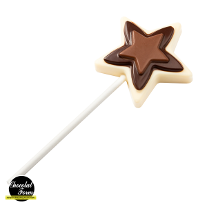 Moule Chocolat Sucette Étoile (x4) Chocolate World Moule Chocolat Sucette Étoile (x4) Chocolate World