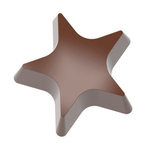 Moule Chocolat Aimanté Étoile (x18) Chocolate World