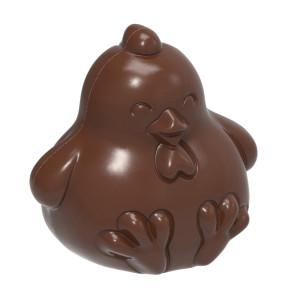 Moule Chocolat Aimanté Poule Ronde 15 cm Chocolate World Moule Chocolat Aimanté Poule Ronde 15 cm Chocolate World