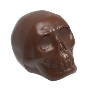 Moule Chocolat Aimanté Crâne Halloween 10,7 cm Chocolate World Moule Chocolat Aimanté Crâne Halloween 10,7 cm Chocolate World