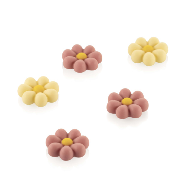 Moule Silicone Chocolat Fleurs (x8) Easy Choc Silikomart