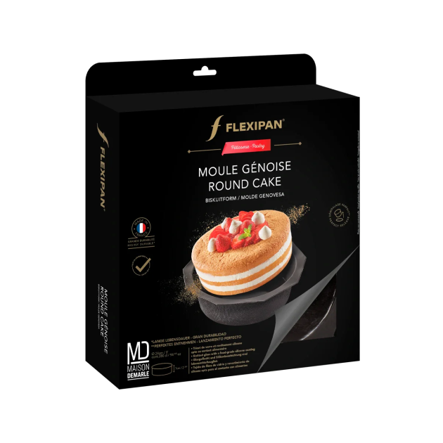 Moule à Génoise Rond Flexipan Moule à Génoise Rond Flexipan