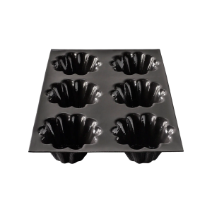 Moule Silicone 6 Briochettes Ø 8 cm Flexipan Demarle Moule Silicone 6 Briochettes Ø 8 cm Flexipan Demarle