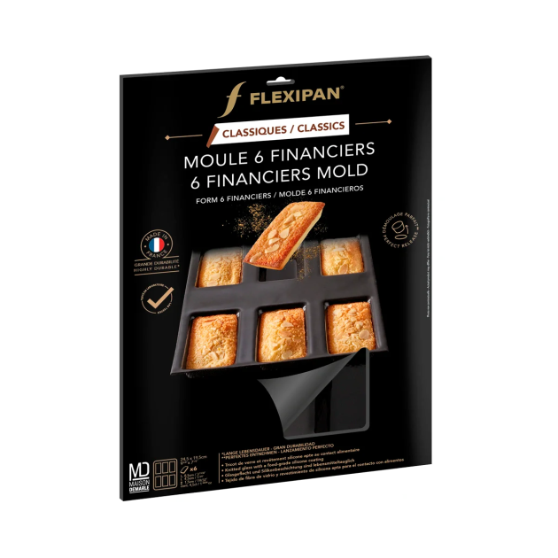 Moule à Financiers en Silicone Demarle