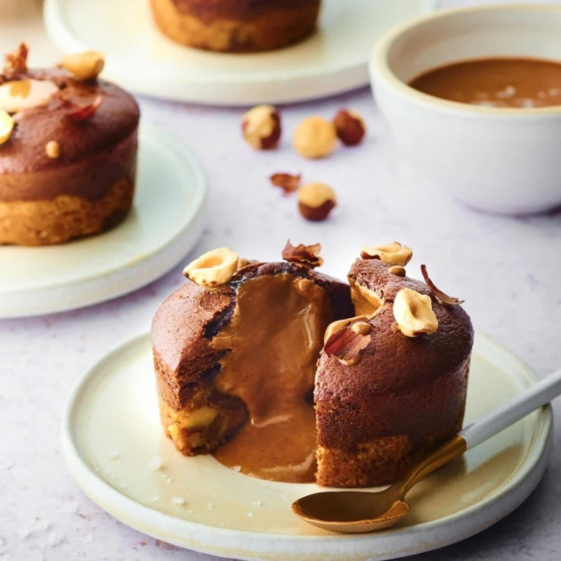 Brookie fait dans le Moule à Muffins Demarle