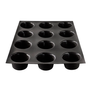 Moule Silicone 12 Muffins Ø 7 cm Flexipan Demarle Moule Silicone 12 Muffins Ø 7 cm Flexipan Demarle