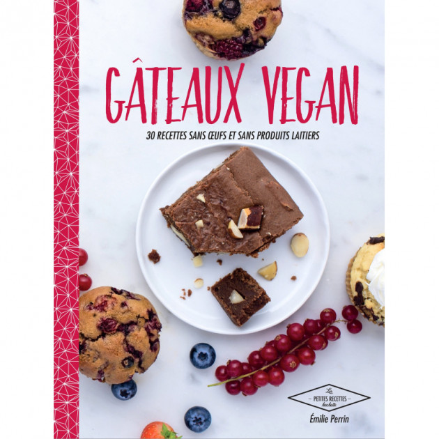 Livre de Recettes Gateaux Vegan. chez Hachette