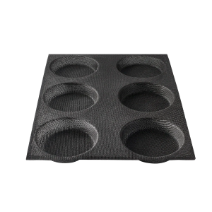 Moule Silicone 6 Pains Ronds Ø 10,5 cm Flexipan Demarle Moule Silicone 6 Pains Ronds Ø 10,5 cm Flexipan Demarle