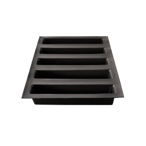 Moule Silicone 5 Cakes Longs 23 x 4,5 cm Flexipan Demarle Moule Silicone 5 Cakes Longs 23 x 4,5 cm Flexipan Demarle