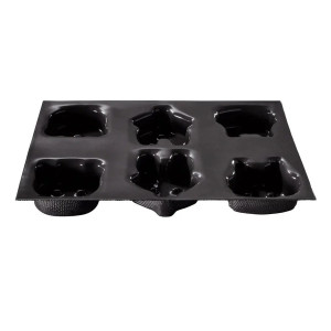 Moule Silicone 6 Animaux 6 cm Flexipan Demarle Moule Silicone 6 Animaux 6 cm Flexipan Demarle
