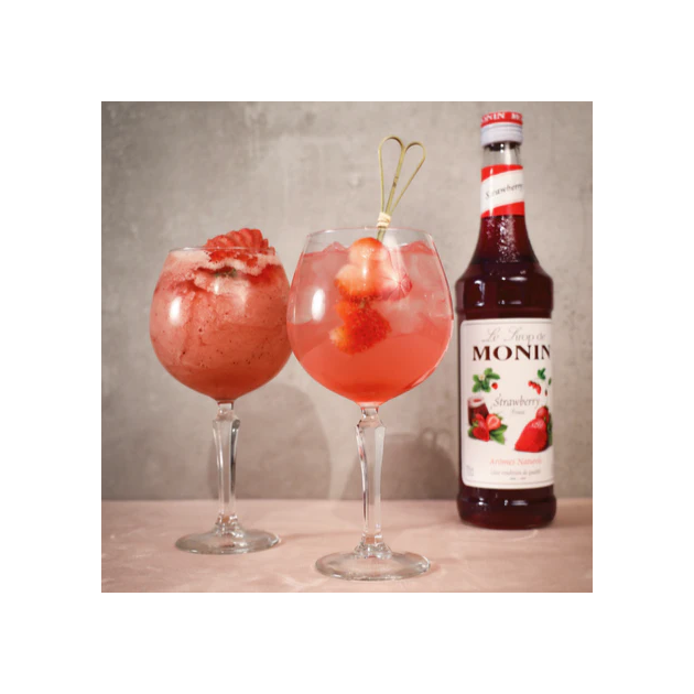 Sirop Monin - Sirop Saveur Fraise Sirop Monin - Sirop Saveur Fraise