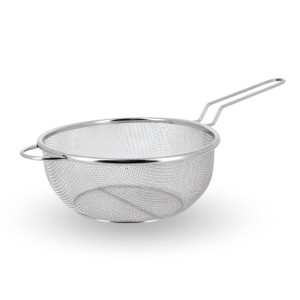 Passoire Inox 20 cm Fond Plat Patisdécor Passoire Inox 20 cm Fond Plat Patisdécor