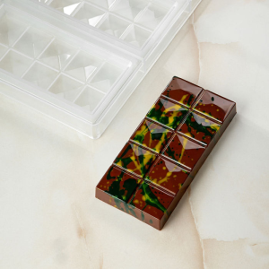 Moule Tablette Chocolat Dubaï (x3) Pavoni