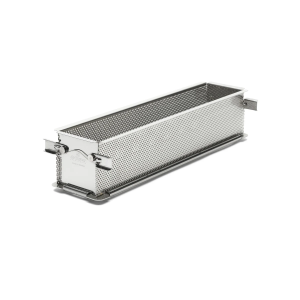 Moule Pâté en Croûte Inox Perforé Pliable 35 x 7 cm x H 7,5 cm De Buyer