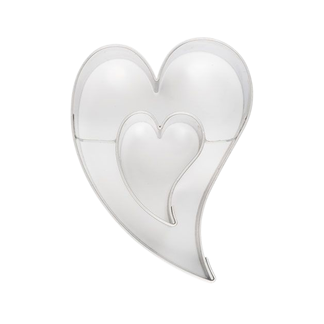 Double Emporte-Pièce Cœur Dansant 7 cm Cookie Cutters