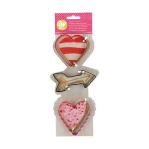 Lot de 3 Emporte-Pièces Saint-Valentin Wilton Lot de 3 Emporte-Pièces Saint-Valentin Wilton