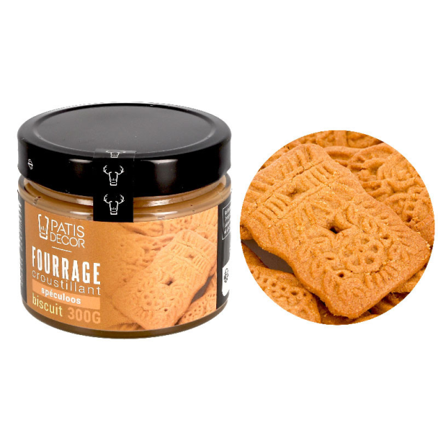 Fourrage Spéculoos et Biscuit 300 g Patisdécor