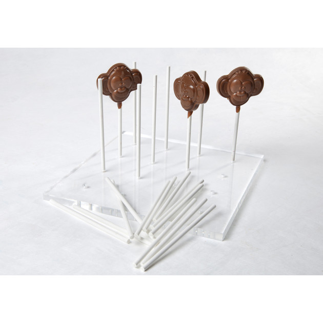 Support à Sucettes Chocolate World