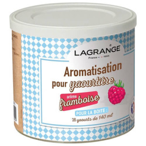 DLUO Courte Arôme pour Yaourt Framboise 500 g Lagrange
